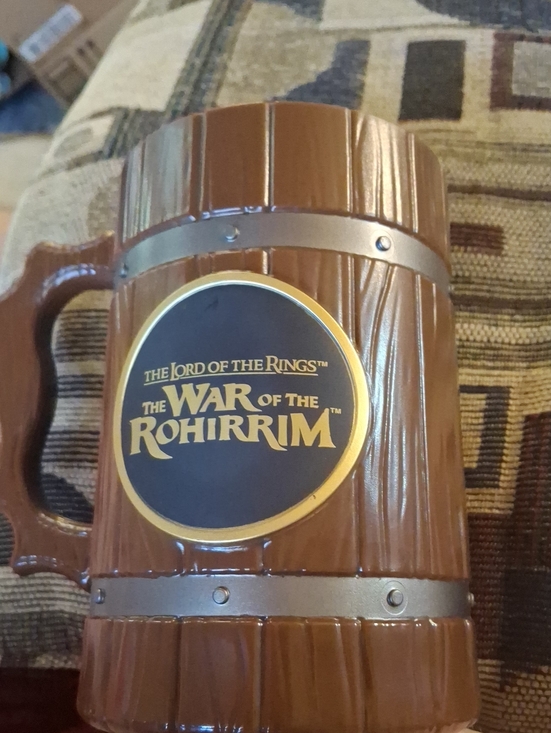 Other - The Lord of the Rings "War of the Rohirrim" Brown Beer Stein Mug